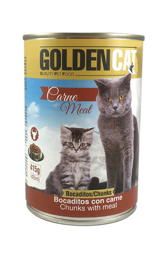 GOLDEN CAT BUEY 415 GR (PACK 24 UNIDADES)